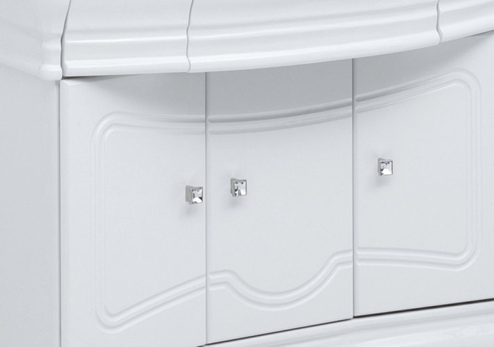 Мебель для ванной Aquanet Греция NEW 110 белый/серый