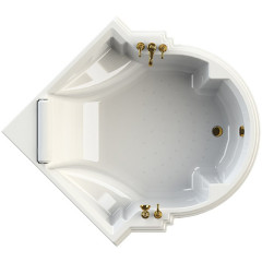 Акриловая ванна Radomir Fra Grande Монте-Карло 149x149