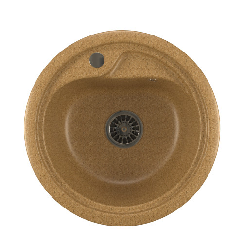 Мойка из искусственного мрамора MIXLINE ML-GM10 44x44 (525060)