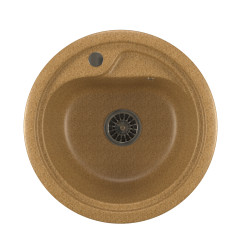 Мойка из искусственного мрамора MIXLINE ML-GM10 44x44 (525060)