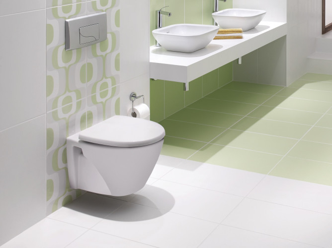 Унитаз подвесной KALE STIL безободковый в комплекте с сиденьем