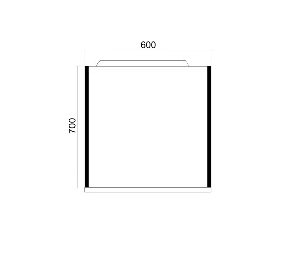 Зеркало с  подсветкой MIXLINE Бруклин-60 дуб бунратти (543581)