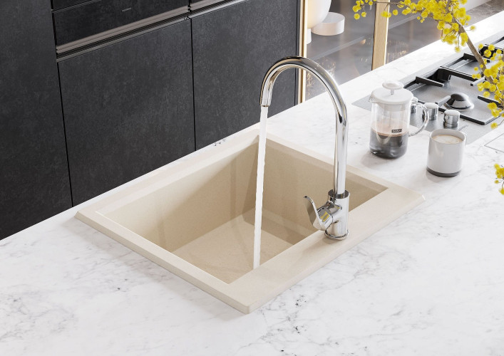 Смеситель Santek Линдос для кухни, хром (WH5A41008C001)