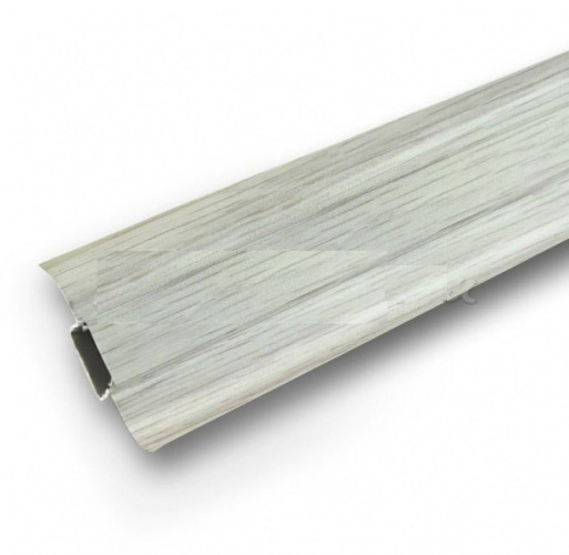 Плинтус Ideal Comfort с кабель каналом Клен Вермонт 262