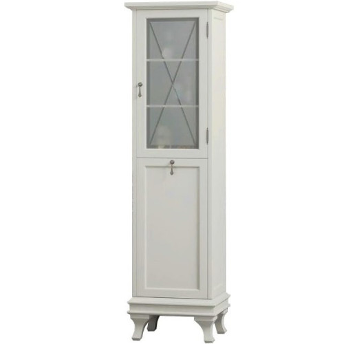 Шкаф пенал Opadiris Борджи 45 с бельевой корзиной