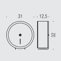Диспенсер туалетной бумаги Colombo Design Hotel collection B9983N.0CR