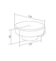 Мыльница AM PM Bliss A5534200