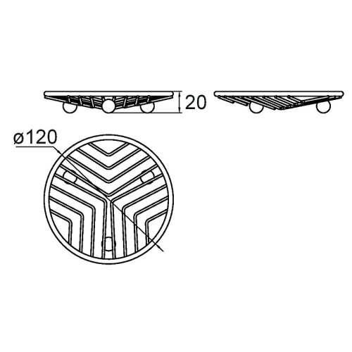Мыльница Milardo 008W000M42