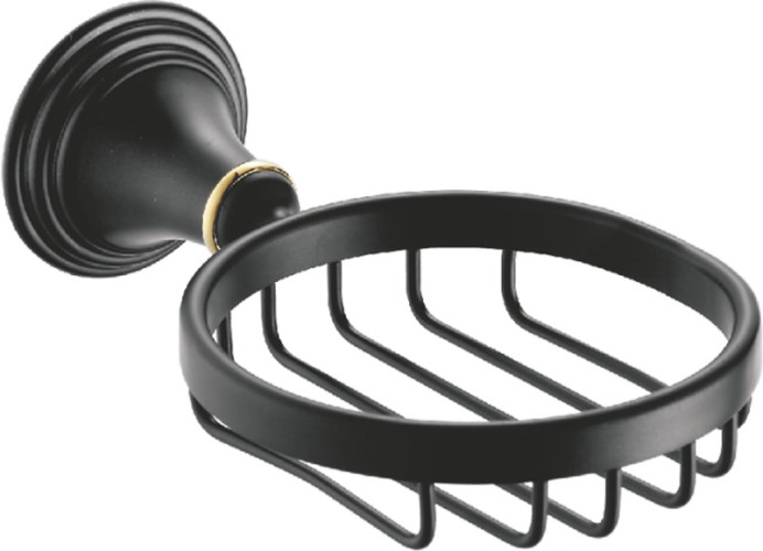 Мыльница Fixsen Luksor, Черный (FX-71609B)