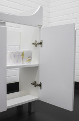 Тумба под умывальник &quot;Бест 65 Optima&quot; без ящика глянец Домино*