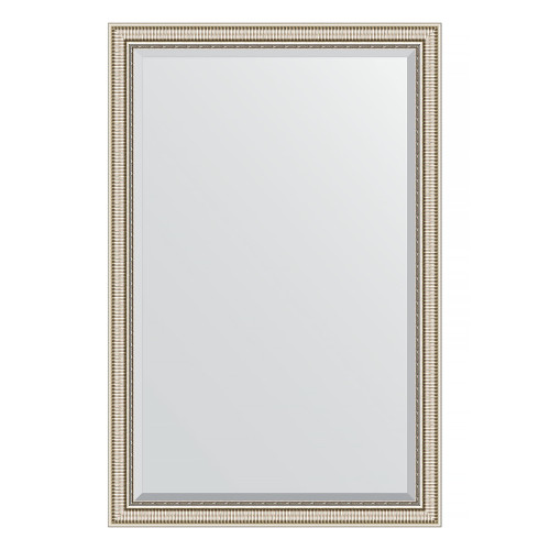 Зеркало настенное с фацетом EVOFORM в багетной раме серебряный акведук, 117х177 см, BY 1318
