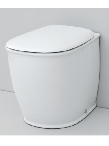 Унитаз Artceram Azuley приставной 370*525*420 Glossy White