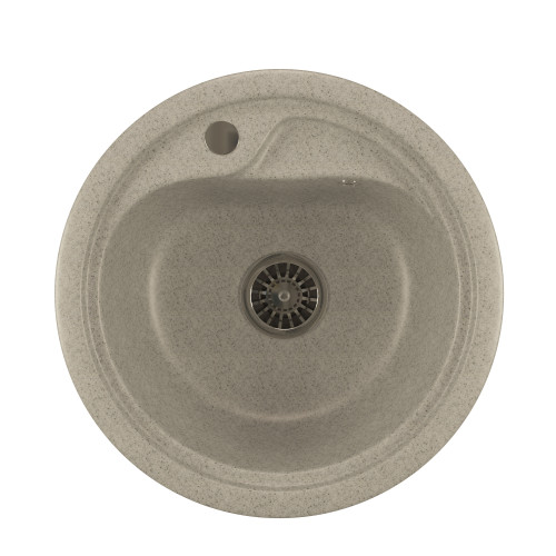 Мойка из искусственного мрамора MIXLINE ML-GM10 44x44 (525061)