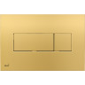 Кнопка смыва alcadrain 24.7х1.6х16.5 для инсталляции, пластик, цвет Золото (M375)