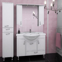 Зеркальный шкаф Runo Севилья 105