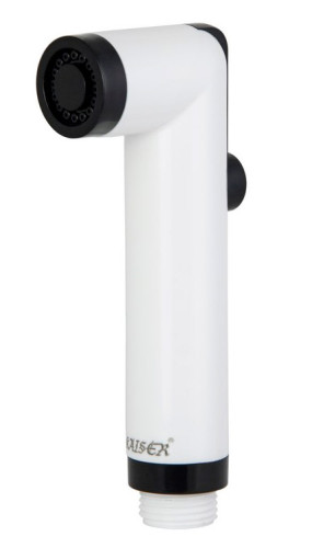 Гигиенический набор KAISER  с клапаном,  шланг ПВХ пружина до 2м черный, в коробке (SH-354)