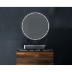 Xpertials SIRO, круглое зеркало 100 см, LED свет, вкл/выкл с диммером