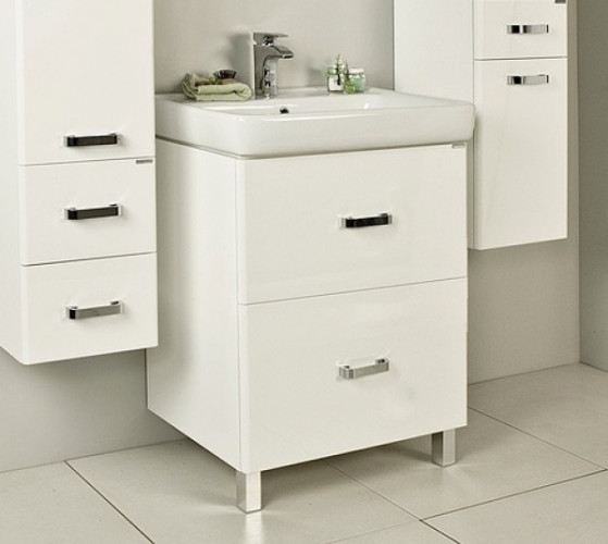 Тумба под раковину AQUATON Америна 70 Н, белая (1A169301AM010)