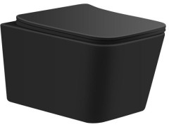 Унитаз подвесной Aquanet Tavr Rimless Tavr 2.0 W LX-1907MB Soft Close