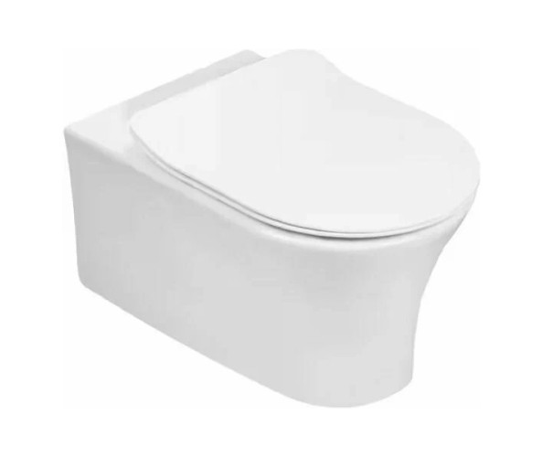 Унитаз подвесной с сиденьем Jacob Delafon Aleo EDAH132-0 с креплениями