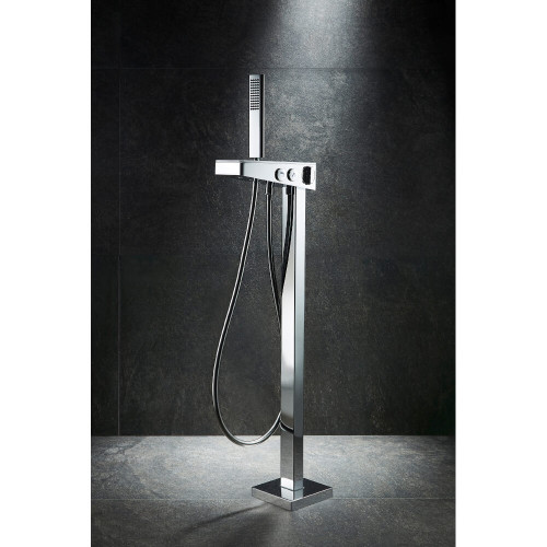 Отдельностоящий смеситель для ванны Black&White U6982