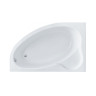 Ванна акриловая асимметричная Santek Эдера 170х100, левосторонняя, белая