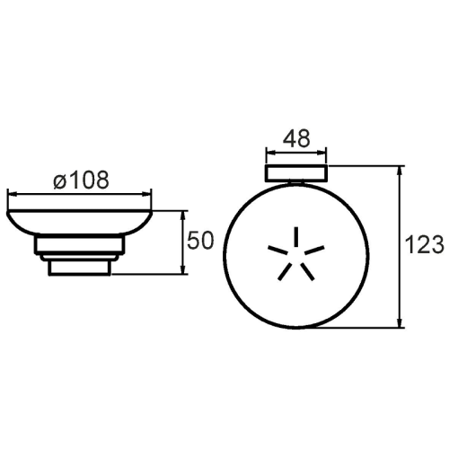 Мыльница Milardo Amur AMUSMG0M42