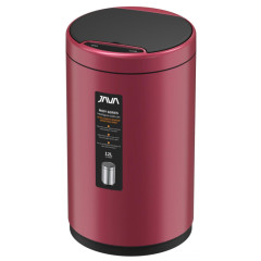Сенсорное ведро 12 л JAVA S-882-12R малиновый
