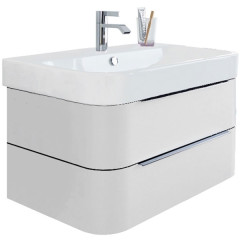 Тумба под раковину Duravit Happy D 2 подвесная Белая (H2636402222)