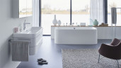 Тумба под раковину Duravit Happy D 2 подвесная Белая (H2636402222)