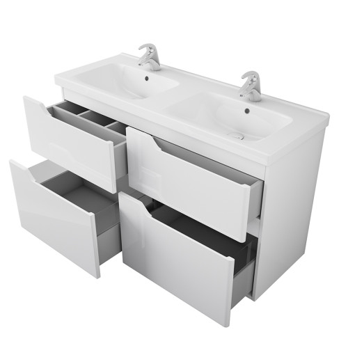 Тумба OWL 1975 Hella stor 120, белый лак