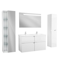 Тумба OWL 1975 Hella stor 120, белый лак