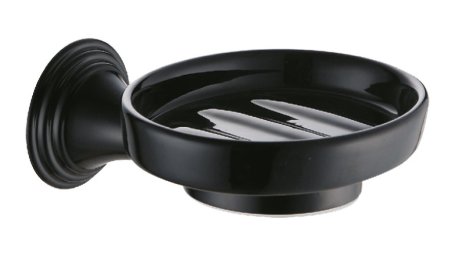 Мыльница Fixsen Luksor, Черный (FX-71608B)