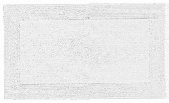 Batex Duo Flor, двухсторонний прямоугольный коврик из 100% хлопка, размер 60x100 см, цвет белый