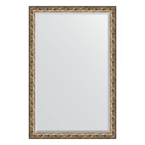 Зеркало настенное с фацетом EVOFORM в багетной раме фреска, 116х176 см, BY 1319