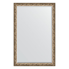 Зеркало настенное с фацетом EVOFORM в багетной раме фреска, 116х176 см, BY 1319