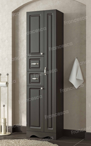 Пенал Francesca Империя 50 венге двойной, без корзины