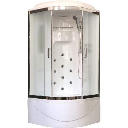 Душевая кабина Royal Bath NRW RB90NRW-C-CH 90x90 с гидромассажем