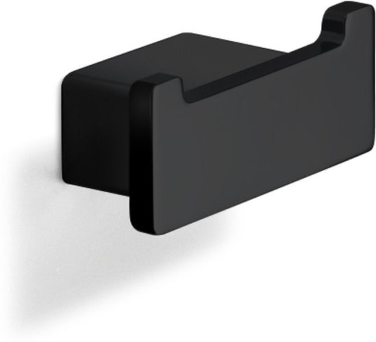 Gedy Lounge, крючок двойной, цвет черный матовый