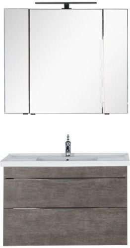 Мебель для ванной Aquanet Эвора 100 дуб антик