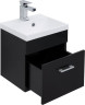 Тумба с раковиной Aquanet Нота NEW 40 черный