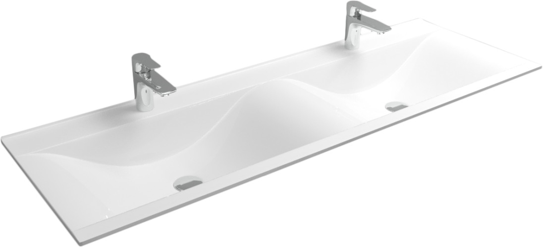 Раковина RAVAL Twins  (Pul.08.140/W)