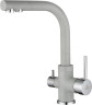 Смеситель для кухни Paulmark ESSEN, серый, 213011-310, Paulmark