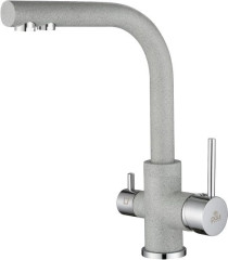 Смеситель для кухни Paulmark ESSEN, серый, 213011-310, Paulmark