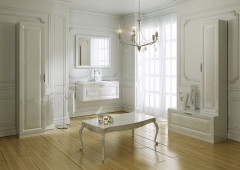 Пенал напольный 45 см Aqwella Emp.05.45/W