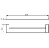 Держатель для полотенец Aquanet 5624D (60 см)