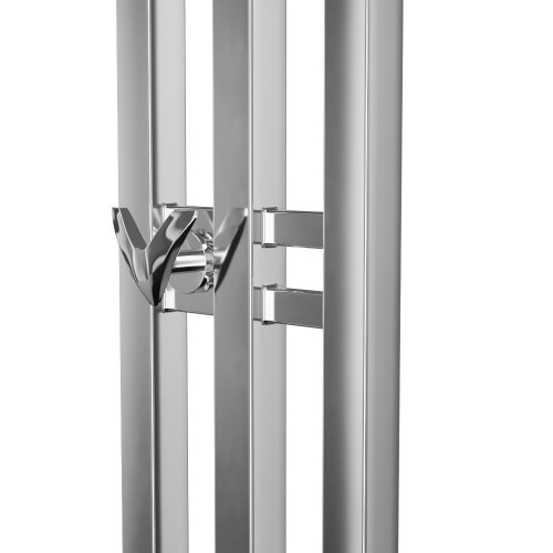 Полотенцесушитель электрический (I-образный) Bauedge Stella Square DB-0076, 25x160 см