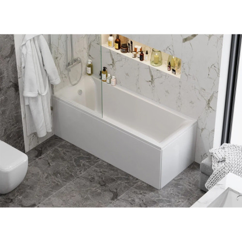 Ванна акриловая VAGNERPLAST VERONELA прямоугольная, 150х70 см, белая (VPBA157VEA2X-04)