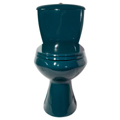 Унитаз-компакт Элисса Стандарт, с сиденьем, зеленый (43325110202)