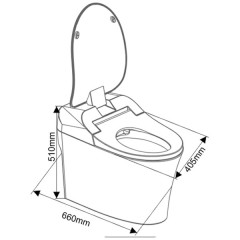 Унитаз Melana MLN-6900